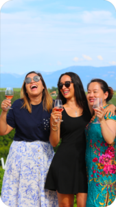 Dégustation entre collègues des vins genevois.