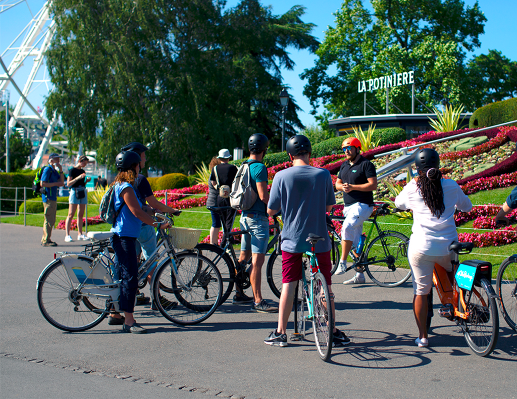 Bike sightseeing tour geneva